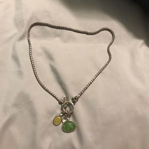 Peridot choker